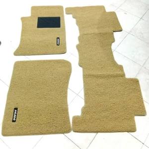 3M Coil Carpet Beige Colour Full Set Specially Designed For Toyota Prado