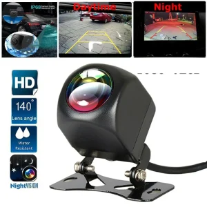FOR CAR ANDROID PLAYERS 1080P Full HD Waterproof AHD Branded Reverse Camera Full Kit With 6M Length Video Cable