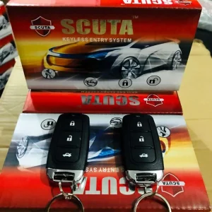 SCUTA Car KeyLess Entry Security System With 02 Remote Controllers Modal No: 244