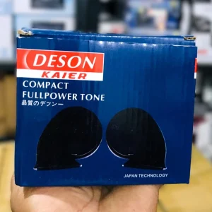 DESON Snail Type 12V Fully Waterproof Horn 2Pcs Modal: 4S