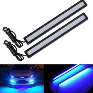 Car 02Pcs Ultra Bright 12V Daytime Running Light Colour Ice Blue