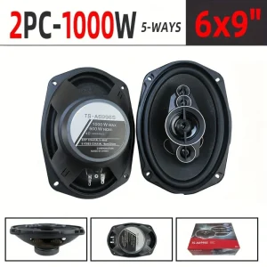 6" x 9" Branded Ovel Shape Door Speaker Full Set 1000W 5 Way Coaxial Mega Bass TS-A6996S