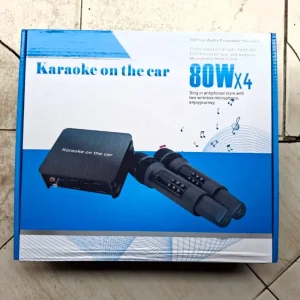 Karaoke On The Car DSP Car Audio Processor With Two Mic System