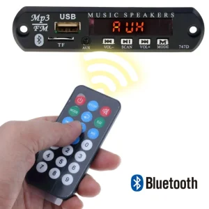 USB Bluetooth MP3 WMA FM AUX Decoder Board Sound Kit With Remote