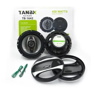 Car Door Speakers Series 3 Way Professional Car Audio Speaker 6 / 6.5 Inch Car Coaxial Speaker TB-1642
