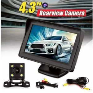 4.3 Inch Car Rear View Monitor Screen With Reverse Camera Full Set