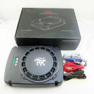 10 Inch Car Active Slim Subwoofer Ultra-thin Pure Bass Car Under Seat Subwoofer Model: MBQ-10RL