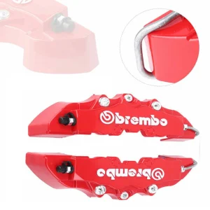 2Pcs  BREMBO  Disk Brake Caliper Cover Set Small Size(S) Red Colour