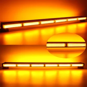 Hot Sale 8 BAR Yellow Colour Amber Light Strobe Flasher Warning Light