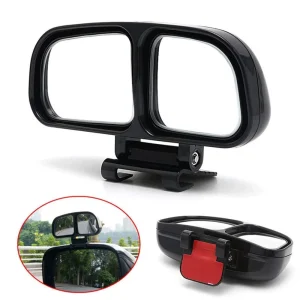 1Pc Blind Spot Wide Angle Side Square Support Mirror-For Left Side