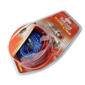Vehicle Sub woofer Installation Pure Copper 1500W Speaker Amplifier Wire Full Kit Model: GLX9