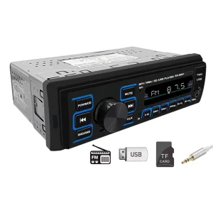 Car Bluetooth MP3 FM Radio Single Din Setup Player With USB/ SD/ AUX/ RCA & Sub Out Modal: SX-8801