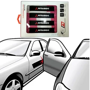 4Pcs Car Door Edge Corner Bumper Guard Protector - For Mitsubishi