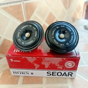 SEOAR 12V 5A High Tone 435Hz Low Tone 335Hz Electromagnetic Horns