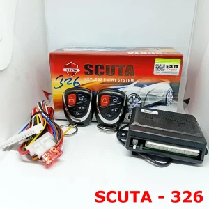 SCUTA Car KeyLess Entry Security System With 02 Remote Controllers Modal No: 326