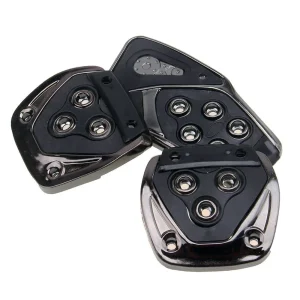 Sports Pedal Manual Gear Vehicles Non Slip Black Colour Foot Pedal Full Set