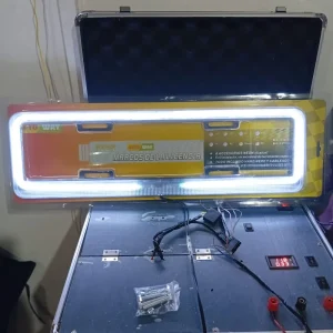 Neon LED Number Plate Holder