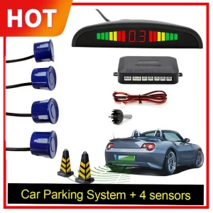 Car LED Parking Sensor Kit With 04 Blue Colour Sensors
