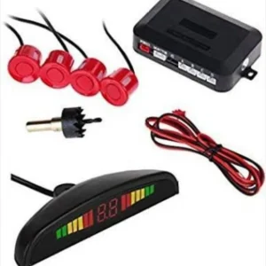 Car LED Parking Sensor Kit With 04 Red Colour Sensors