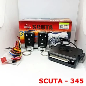 SCUTA Car KeyLess Entry Security System With 02 Remote Controllers Modal No: 345