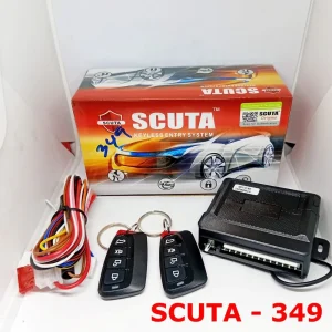 SCUTA Car KeyLess Entry Security System With 02 Remote Controllers Modal No: 349