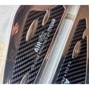 2Pcs Windshield Wiper Wing Protective Spoiler Blade Cover Colour Carbon Black