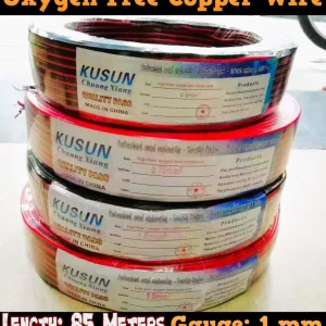 KASUN 85 Meters Length 1 mm Gauge Oxygen Free Coper Wire Roll