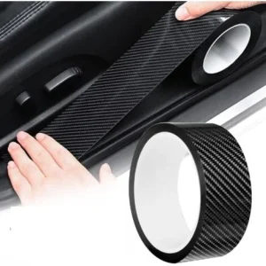 Nano Sticker Tape Anti Scratch Black Silcone Carbon Fiber Paint Protection Film 5cm x 5m