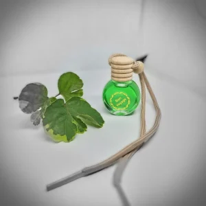 Car Hanging Pendant Type Bottle Perfume Rearview Mirror Green Scent Ornament