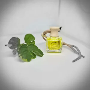 Car Hanging Pendant Type Bottle Perfume Rearview Mirror YellowScent Ornament