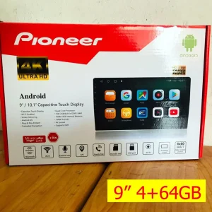 9 Inch PIONEER Android IPS Tab Car Multimedia Player 4+64GB Wifi Bluetooth Carplay GPS Navigation System - 6580