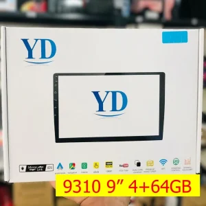 YD Branded Real 4+64GB 9" IPS Android Player With Carplay WiFi Bluetooth & GPS - 9310