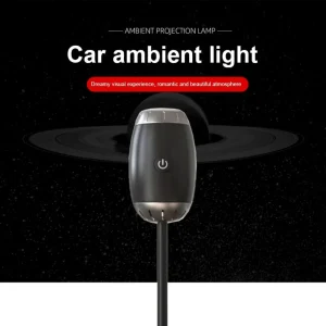 Car Interior Light Roof Star Light USB LED Starry Atmosphere Projector Decoration Night Party Decor Romantic Saturn Galaxy Light