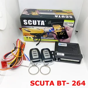 SCUTA Bluetooth Car KeyLess Entry Security System With 02 Remote Controllers Modal No: BT264