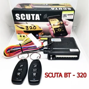 SCUTA Bluetooth Car KeyLess Entry Security System With 02 Remote Controllers Modal No: BT320