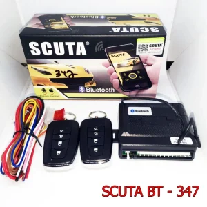 SCUTA Bluetooth Car KeyLess Entry Security System With 02 Remote Controllers Modal No: BT347