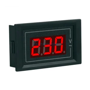 Digital display Voltage Meter 2-wire LCD Digital Panel Meter Display AC Tester 60-500V Embedded Voltage tester