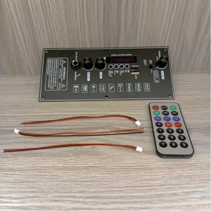 3.7V Amplifier Board Bluetooth Module Square Dance Speaker Support Bluetooth Aux TF-Card U-Disk Recording 5-8inch 30W Speaker Amplifier: 15954