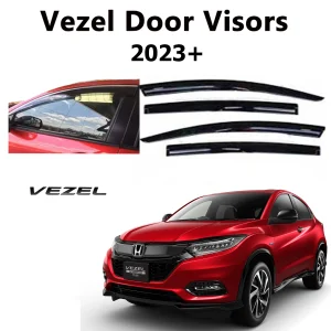 Window Visor For Honda VEZEL 2023+ Side Window Deflector Sun Wind Rain Shield