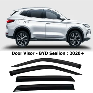 Window Visor For BYD Sealion 2020+ Side Window Deflector Sun Wind Rain Shield