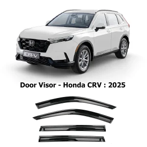 Window Visor For Honda CRV : 2025 Side Window Deflector Sun Wind Rain Shield