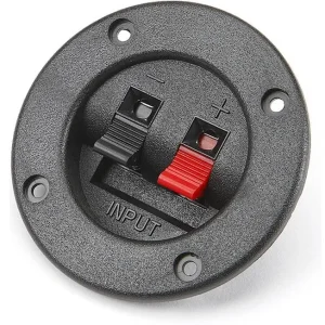 2 Pole Audio Clamp Connector Junction Box Round WP2-7