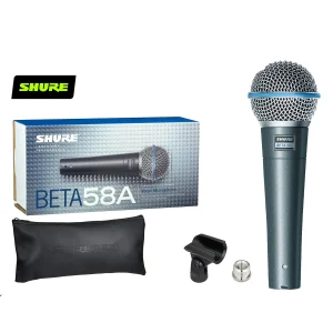 Shure Beta 58A Super cardioid Dynamic Vocal Microphone