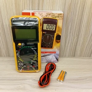 Digital Multimeter True RMS Voltmeter Transistor Tester DT9205A