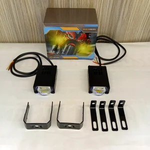 2 Pcs Single Landscape Spot Light for Car, Motorbike, Truck, Van (12V-36V DC, 90W)