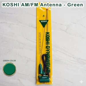 Three wheel / Car / Van AM-FM Radio High Power Antenna Green Color