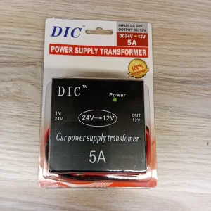 DIC Brand Step Down Converter 24V to 12V - 5 Amp