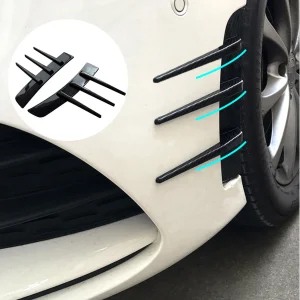 Front Bumper Corner Fender Cover, 3-Pin – Black Finish T-2023BK