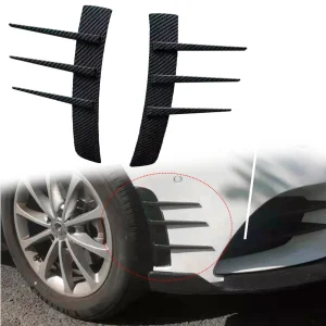 3-Pin Front Buffer Fender Corner Cover – Premium Carbon Black Finish T-2023CB