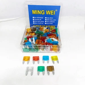 100PCS Car Fuses 2A 3A 5A 7.5A 10A 15A 20A 25A 30A 35A Amp with Box Clip Assortment Auto Blade Type Fuse Set Truck Auto Fuse Set